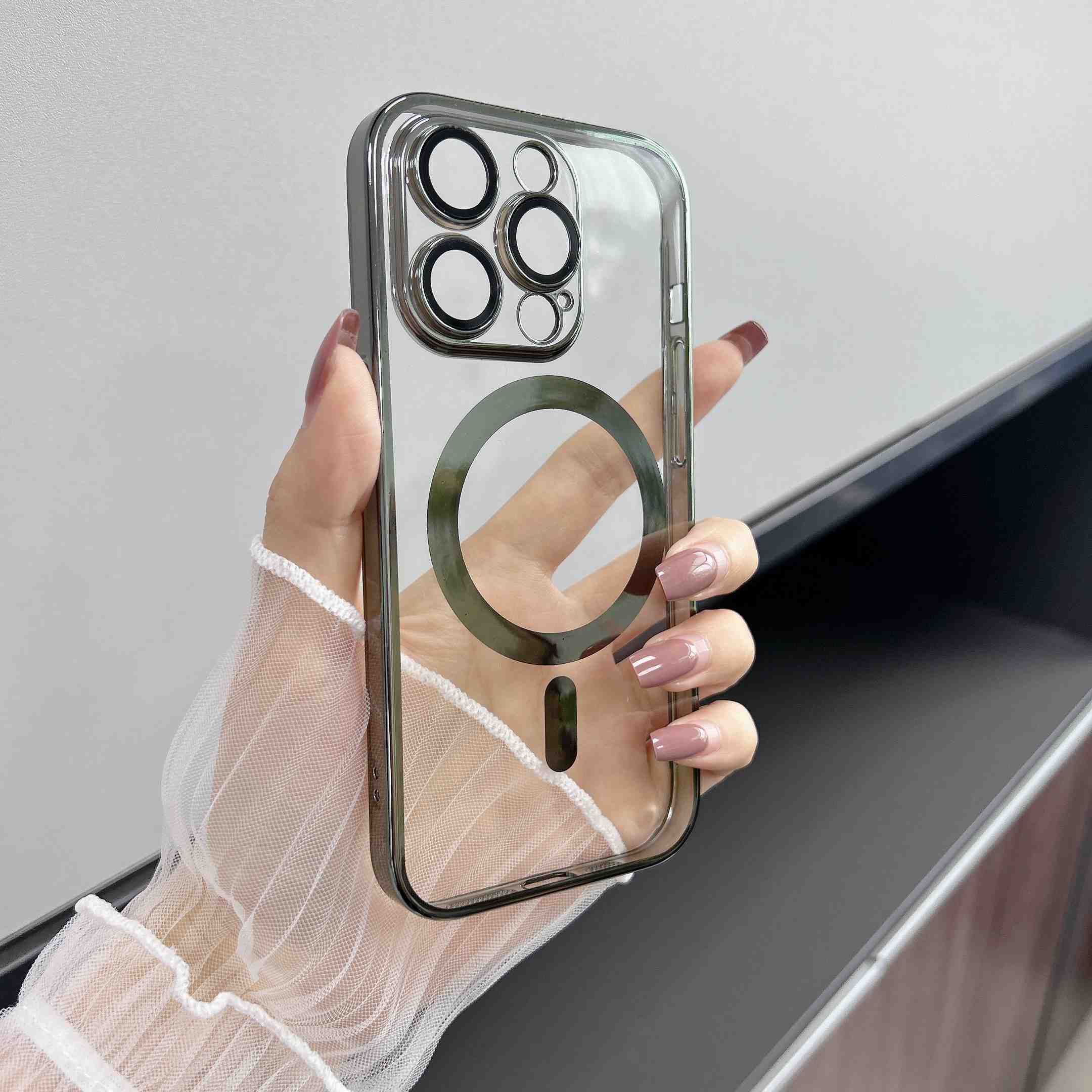 電気めっき磁気携帯電話のケース