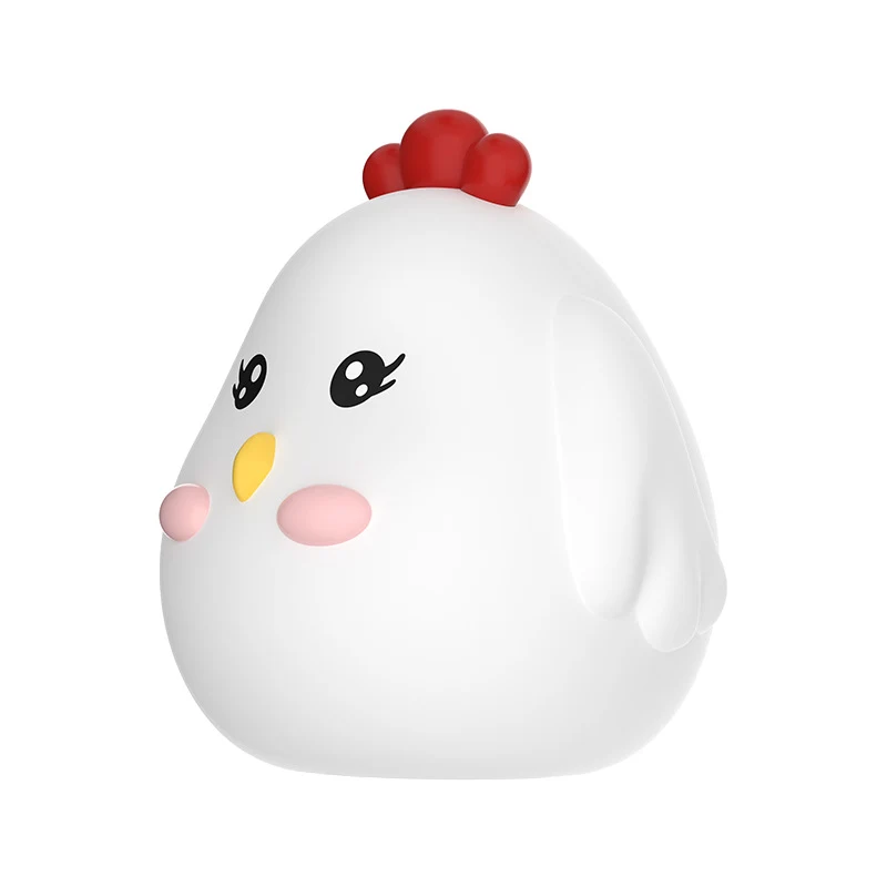 Cute Gugu Chicken Colorful Creative Small Night Light