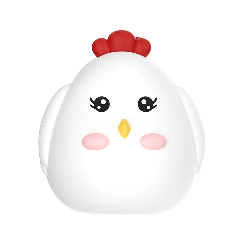 Cute Gugu Chicken Colorful Creative Small Night Light