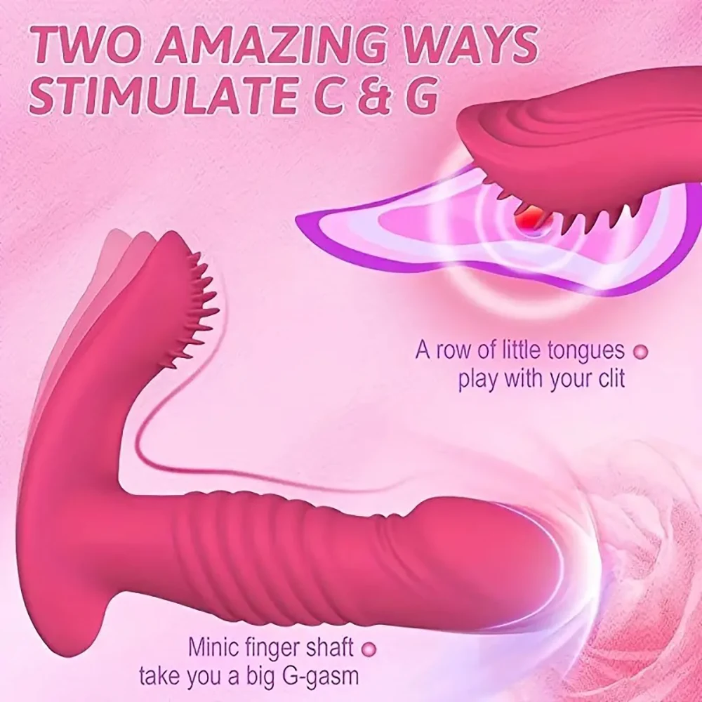 Dual head stimulation vibrator