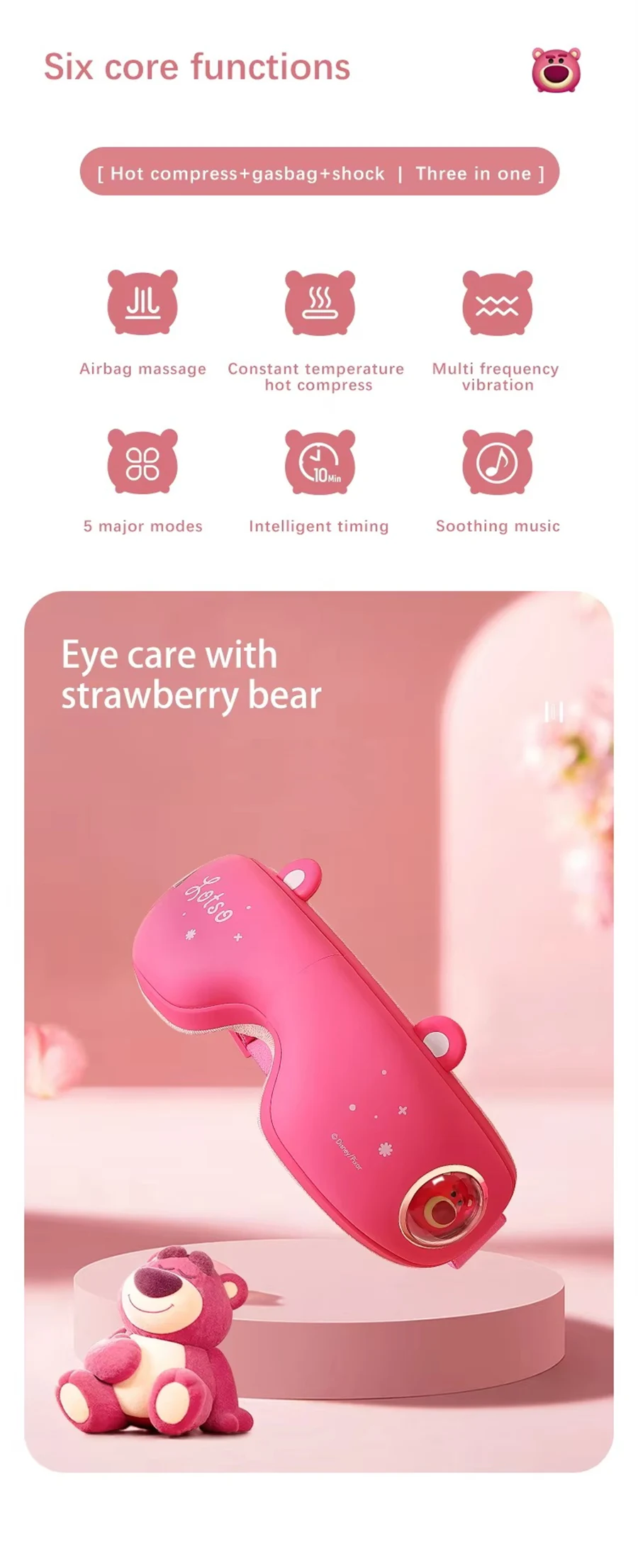 Smart Eye Massager Disney Eye Protection